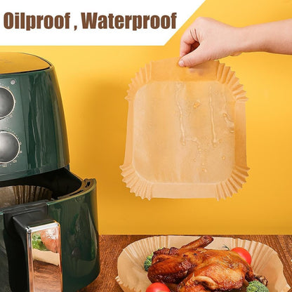 7.5 Inch Air Fryer Parchment Paper Liners Square
